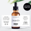 dropper bottle label template